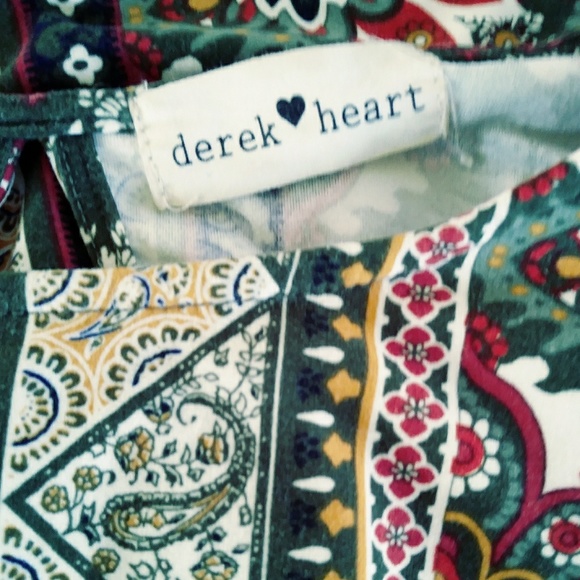 Keyhole Tunic Lotus Boho Mini Derek Heart - Picture 8 of 8